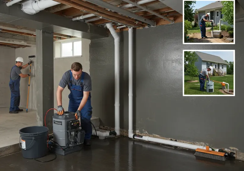 Basement Waterproofing and Flood Prevention process in Byron Center, MI